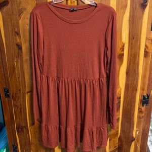 Long Sleeve Babydoll Lily Rose Dress